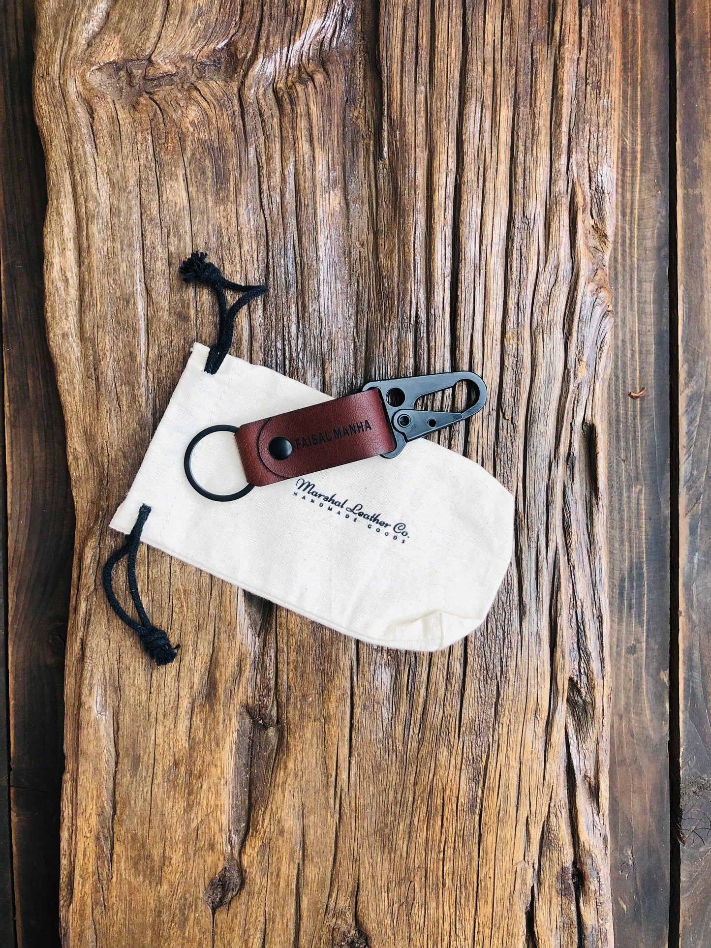 leather keyfob