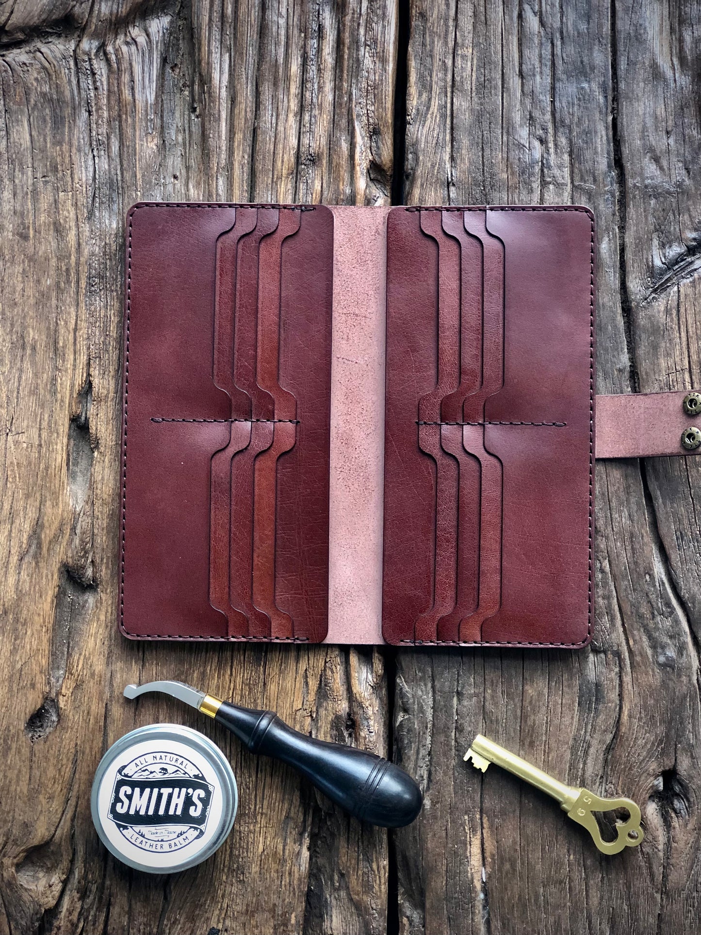 leather king wallet
