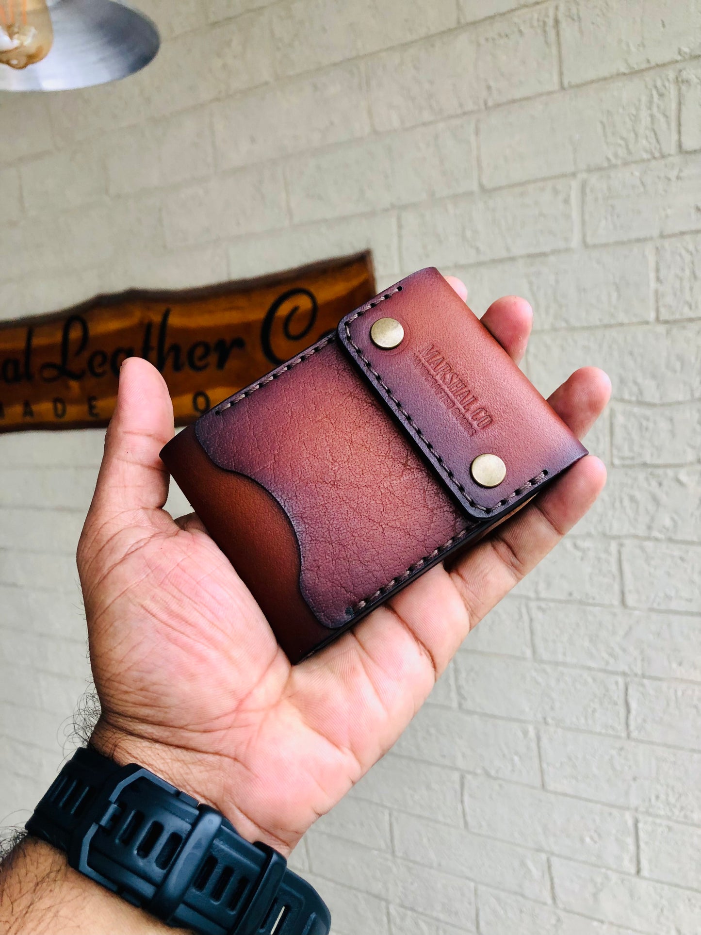 marshal evo leather wallet