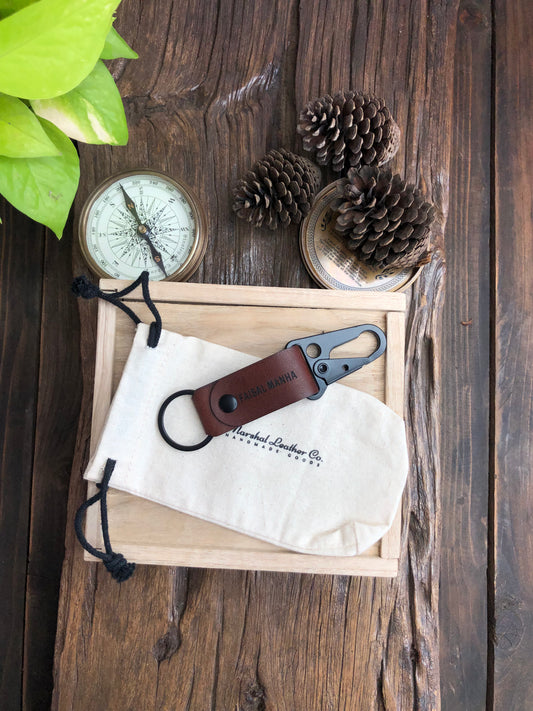 leather keyfob